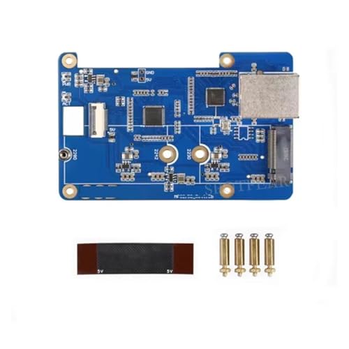 MPS2.5G Raspberry Pi 5 PCIe ���� NVME SSD ����� 2.5G �C�[�T�l�b�g RJ45 HAT RTL8125 2280 2242 2230