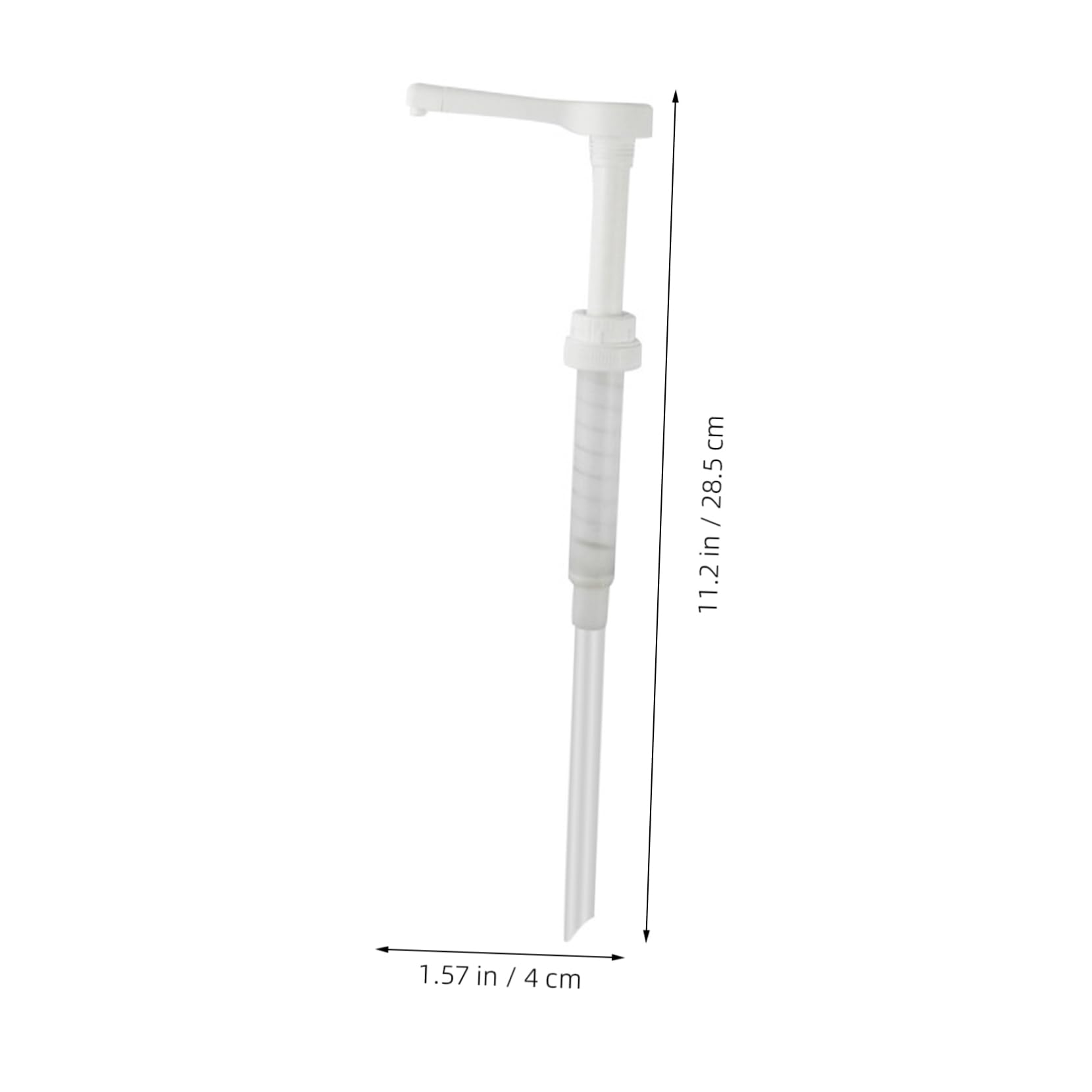 Ipetboom 3Pcs Bottle Pump Heads for Syrup Dispenser Durable Drinking Bottle Pump for Tea and Cocktails Includes Quantities for Home