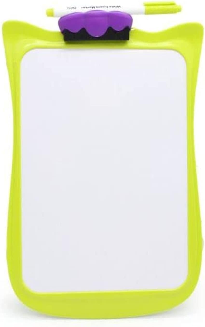 Deli Double-Sided A4 Whiteboard with Curved Edge, 206 mm Width by 303 mm Height