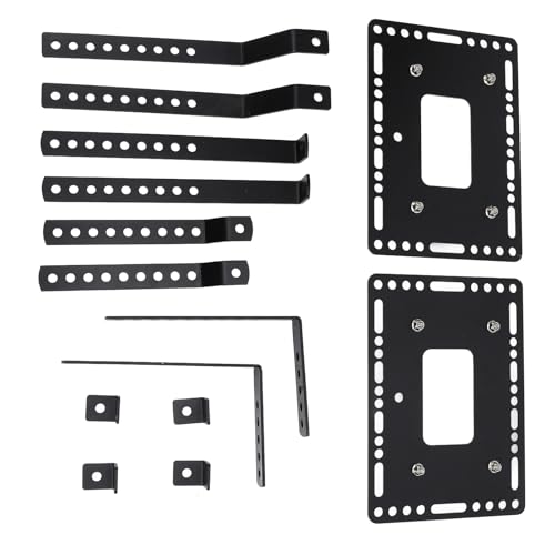 Soportes universales para alforjas rígidas de moto Fabater, kit de soportes laterales de aleación de aluminio para maletas laterales de 18L, izquierdo y derecho miniatura 7