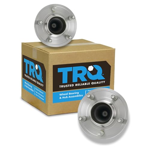 Image of TRQ Front Left and Right Wheel Bearing & Hub Assembly Set 2 Piece for 2005 Ford Crown Victoria from 2 /24 /05 Production Date 2006-2011 Crown Victoria