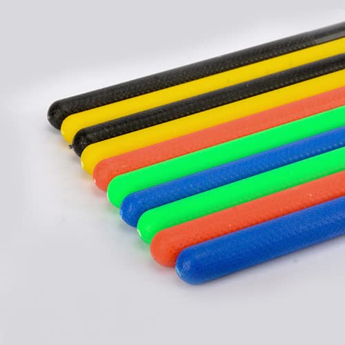 Drumsticks aus Nylon, 5A, professionell, leicht, Kunststoff, langlebig, Jazz-Übung, Drumsticks mit Anti-Rutsch-Griffen für Kinder und Erwachsene, Musikinstrument, Percussion-Zubehör, 1Paar Schwarz - Image 5