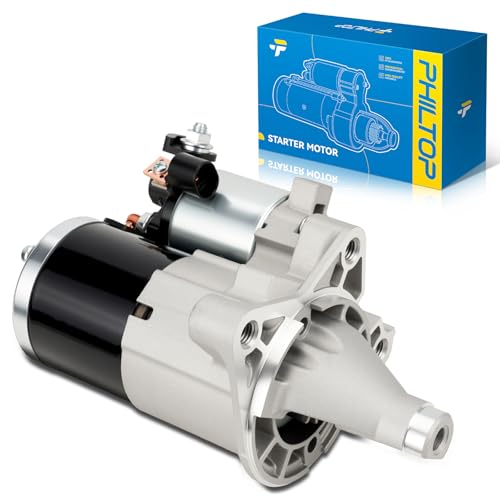 Image of PHILTOP Starter Motor Replace 19026N Compatible with 2008-2010 Journey, Routan, Town & Country, Avenger, Grand Caravan, Sebring, 2007-2008 Pacifica