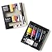 Liquitex BASICS Acrylic Paint Set, 4 x 75ml (2.4-oz), 1 x 118ml (4-oz) Essentials Paint Set