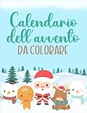 Photo Gallery calendario dell avvento da colorare | libro da colorare per bambini