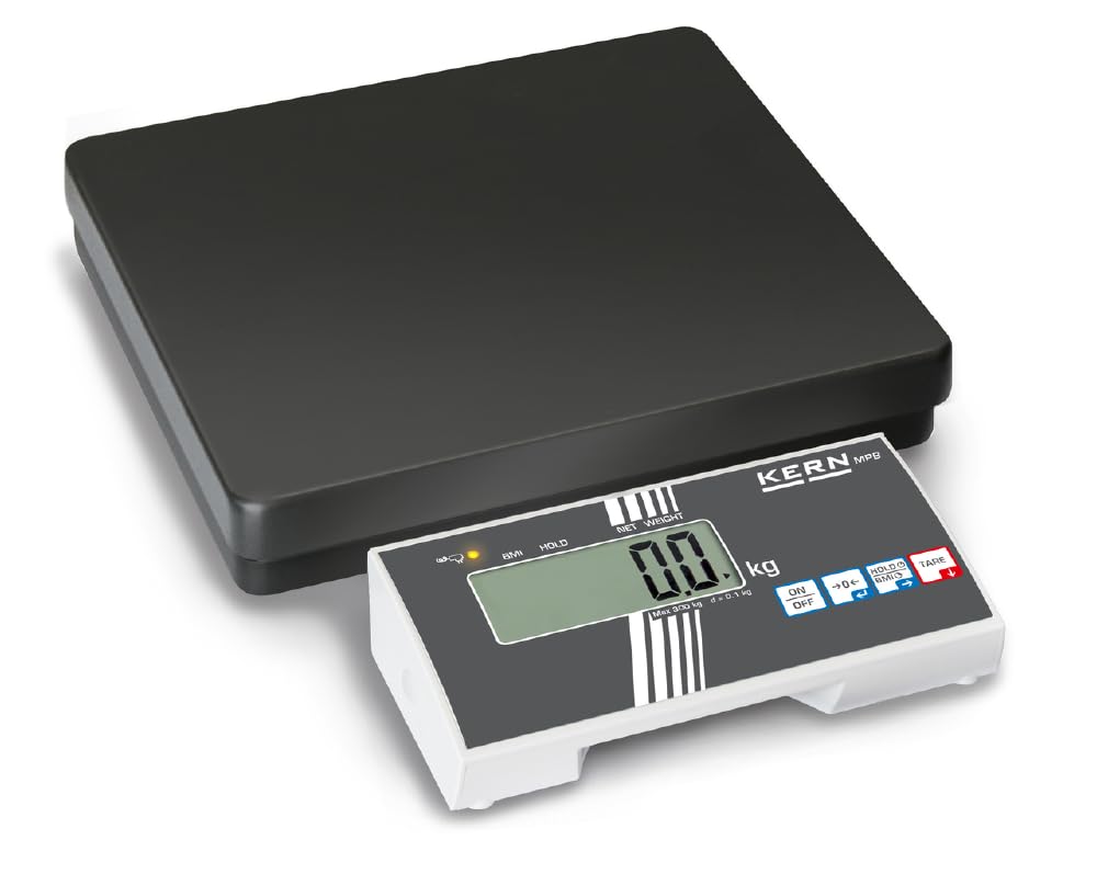 Bilancia pesapersone con funzione BMI (Kern MPB 300 K100), campo pesata massimo: 300 kg, leggibilità: 100 g.