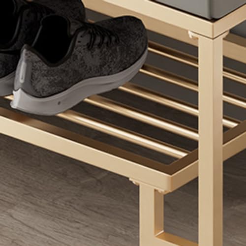 Tabouret à chaussures simple et peu encombrant pour entrée étroite