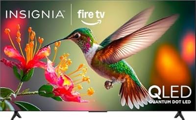 INSIGNIA 65" Class QF Series LED 4K UHD QLED Smart Fire TV, Voice Remote with Alexa