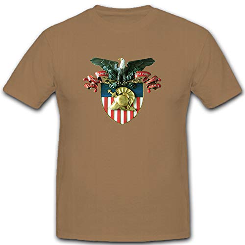 T-Shirt Académie Militaire West Point Beige en Taille M - Insigne Armée US