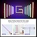 Godox TL120 RGB Tube Light, 30W 5200mAh Battery Photography bar Light 2700K-6500K RGB CCT HSI Gel Mode 39 FX Effects for Photography TikTok YouTube