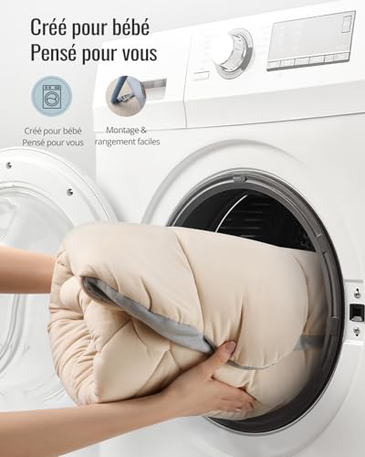 Blissful Diary Tapis d'éveil Bébé avec Arche Amovible, Tapis Éveil Bébé 6 Jouets - Développement Sensoriel et Moteur Progressif, Enfant, Fille et Garçon, Bohème Océan – vue 8