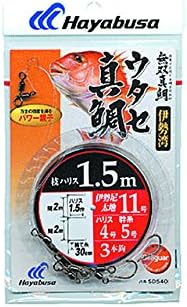 Hayabusa SD540 Ise Bay Utase Red Sea Bream, Branches, 4.9 ft (1.5 m), 12-5