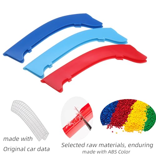 Image of Grille color stripes Compatible with bmw accessories E90 E91 LCI 3 Series 2009-2012 325i 328i 330i 335i 12-Beams