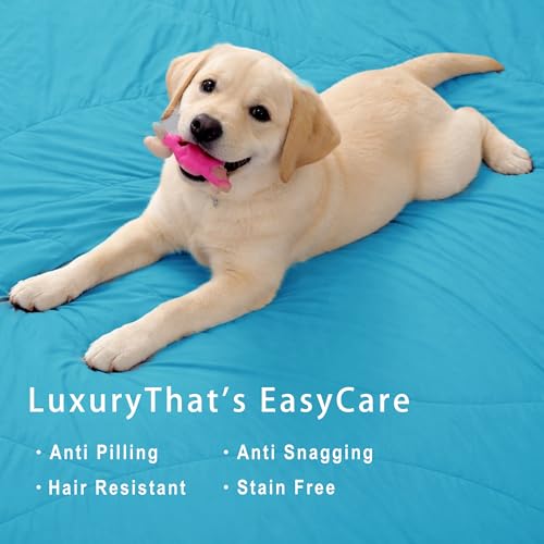 Moonrite Cooling Blanket Twin Size, Q-max > 0.45 Japanese Arc-chill Cooling Comforter for Hot Sleepers, Silky Soft Breathable Cool Blanket fot Summer Night Sweats,Blue,68x88 by Moonrite - Used condition - Image 7