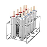 Einfacher Stil und einfache Verwendung, Zutaten ausw？hlen, mischen, in die Form gie？en, den Stab einsetzen und einfrieren.？Mit warmem Seifenwasser waschen und vor jedem Gebrauch trocknen.