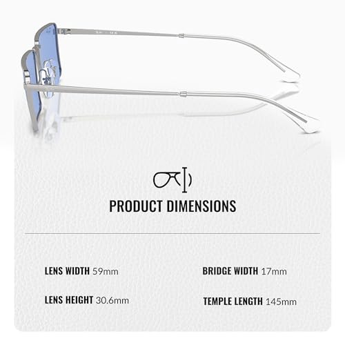 Ray-Ban RB3741 EMY BIO-BASED Rectangle Shaped Sunglasses for Men & Women with Official RAYBAN Eyewear Kit4