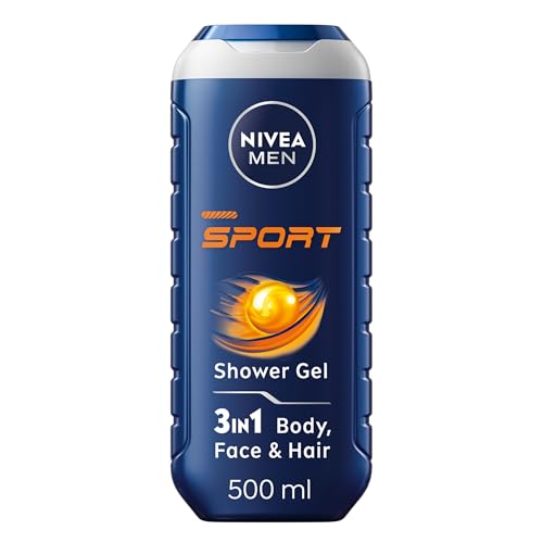 NIVEA Bath Care Shower Sport For Men, 500 ml