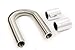 Racing Power Company R7301 12" Stainless Steel Radiator Hose Kit with Polished Ends