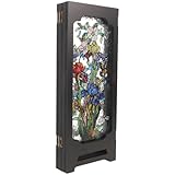 Construction robuste : conçu pour durer, notre paravent de table utilise des matériaux solides, garantissant sa résistance à une utilisation quotidienne et préservant son esthétique. mini paravent d'intimité, décoration de bureau asiatique