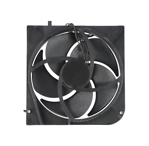 Sisinkal Ventilador de refrigeración interno de 5 aspas de repuesto, sistema de refrigeración de CPU, intercooler compatible con consola Xbox Series S, componente de control de temperatura, color