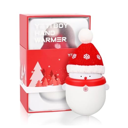 2 In 1 Scaldamani, 6000mah Comius Sharp A Doppio Lato Riscaldamento Controllato Scaldamani Snowman Portatile Power Bank Con Design Unico, Regalo Creativo Per Natale, Campeggio, Ufficio All'Aperto