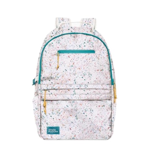 Image of Simple Modern Kids Backpack for School | 25L Laptop Backpack | Terrazzo | Ellis Bookbag for Girls, Boys | Cute Backpack for High School, College, Teens | Cream Terrazzo