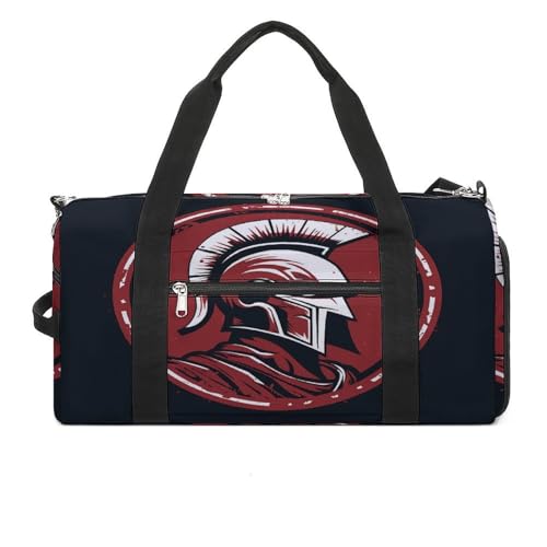 Sac de voyage Spartan rouge idéal pour vos séances de yoga et weekends de sport