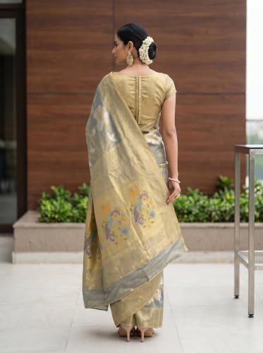MIMOSA kanjivaram silk saree in art silk – image 3