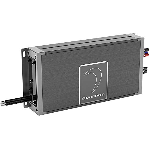 Diamond Audio DXM1000.6D 1020W RMS 6-Channel Motorsport Diamond Series Class-D Full-Range Compact Water-Resistant Amplifier + Free LAB Sticker