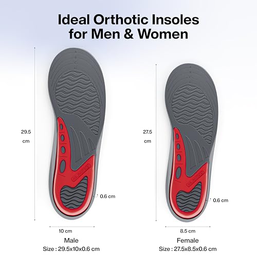 Image of FOVERA Gel Insole for Shoes Female | Dual Gel Technology for All Day Comfort (Female, Pack of 1 Pair)