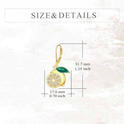 Fruit Earrings Sterling Silver Strawberry/Pomegranate/Cherry Dangle Drop Earrings Fruit Themed Jewelry Gift for Women Wife Mother4