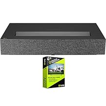 LG HU915QB CineBeam HU915QB Premium 4K UHD 3840 x 2160 Laser UST Projector Bundle with 4 YR CPS Enhanced Protection Pack