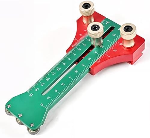 Serra de mesa com 3 polias, gabarito fino, guia de rasgo rápido a...