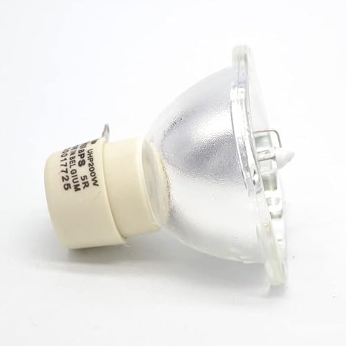 ZUILEE Lámpara 5R 200W Haz móvil Lámpara 200w Haz 5r 200 R5 Lámparas de halogenuros metálicos Lámpara Msd Platinum 5r