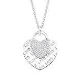 Die Kette besticht nicht nur durch die hochwertige Verarbeitung und das rhodinierte 925er Sterling Silber, sondern auch durch kleine feine Details, wie etwa das Design an der längenverstellbaren (72+5 cm) Rundankerkette