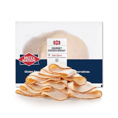 Dietz & Watson Deli-Sliced Gourmet Chicken Breast, 16 oz