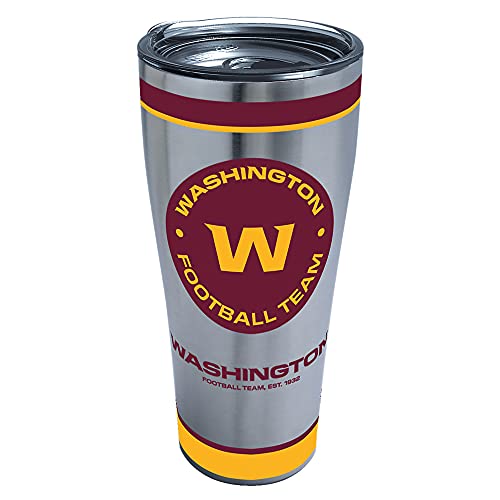 Tervis Triple Walled Nfl Washington Insulated Tumbler Cup Keeps Drinks Cold & Hot, 30Oz - Stainless Steel, Tradition #TOP5