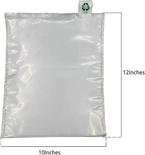 Miniatura 2 de Bolsas de aire de embalaje, Bolsas protectoras inflables de plástico transparente, Bolsas de embalaje inflables de aire, 50 piezas, 10 × 12 pulgadas