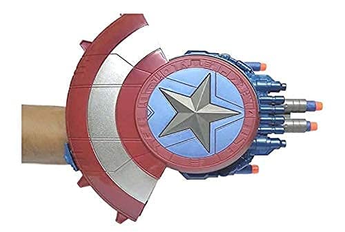 See full amazon price history chart for Adlon Captain America Shield Shooting Blaster Dart Gun with 10 Soft Foam Darts - 2 in 1 Shield Bullet Blaster Avengers Toys Adlon Captain America Shield Shooting Blaster Dart Gun with 10 Soft Foam Darts - 2 in 1 Shield Bullet Blaster Avengers Toys (B09L81NK83) Amazon Price History, Amazon Price Tracker