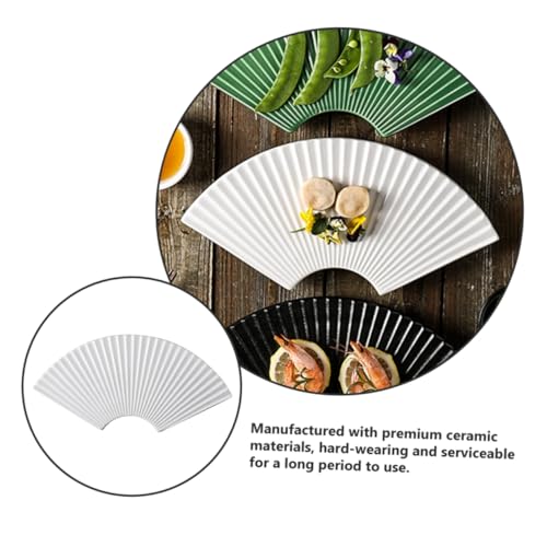 Plato estilo japonés para sushi de cerámica elegante miniatura 5