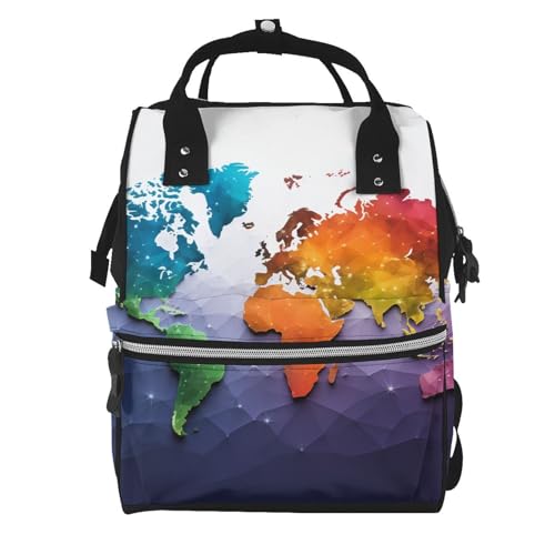 Sac à dos à langer grand format idéal pour voyager en famille avec style