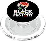 black history month donne melanina poppin queen fun woman popsockets popgrip per magsafe