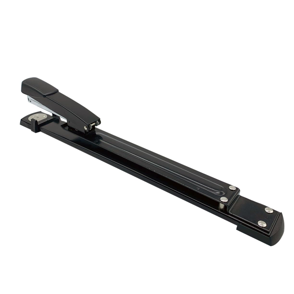 Housoutil 3 Pezzi Cucitrice Braccio lungo Multifunzionale per Ufficio Pinzatrice Portatile per Rilegatura Documenti Design Ergonomico per Scuola e Lavoro