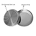 Stainless Steel Mason Jar Lids,12 Pack Polished Surface,Reusable and Leak Proof,Storage Caps with Silicone Seals for Wide Mouth Size Jars (12-Pack Stainless Steel Lids(Wide Mouth))