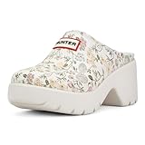 Hunter Women's Anika, Ivory Floral Multi, 7 Medium