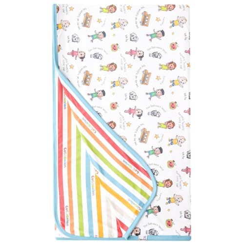 Image of Copper Pearl Jumbo 3-Layer Baby Blanket: Soft Baby Quilts for Boys and Girls | Breathable, Cozy, Toddler Blanket | Baby Quilt for Newborns | 60x72 Premium Material | CoComelon Friends