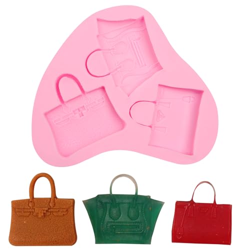 Handbag Clutch Bags and Purses Silicone Mold for Chocolate Fondant