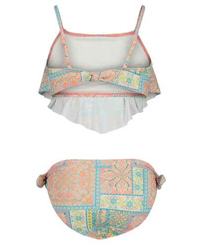Image of Billabong Girls' Two-piece Bikini Swimsuit Set, UPF 50+ Sun Protection, Quick-Dry Bathing Suit