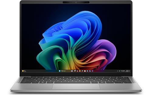 Image of Dell Latitude 7000 Copilot+PC Business Laptop, 2024, 14 inch 2560 x 1600 IPS, Qualcomm Snapdragon X Elite X1E80100 12-Core, 16GB LPDDR5, 2TB SSD, Win11 Pro, Backlit KB, Wi-Fi, BT5.4, FHD IR Camera, Gray