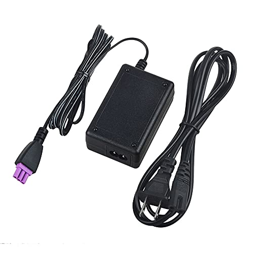 Digipartspower 22V 455MA AC/DC Adapter for HP 0957-2385 LITEON PA-1100-08H 09572385 PA110008H Deskjet Printer 22VDC Power Supply Cord Charger